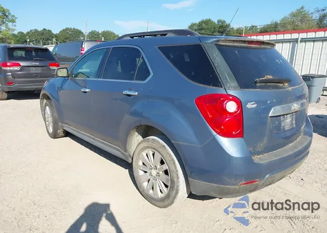 2011 Chevrolet Equinox 2Lt из США, поврежденный, VIN 2CNALPEC8B6256660